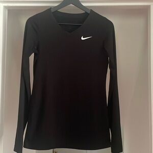 Nike Long Sleeve Dri-Fit V Neck